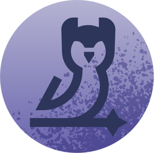 icon with planet