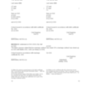 Family record book (livret de famille) - France